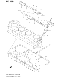 Throttle Body Hose/Joint (Model K2/K3)