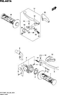 Handle Lever (Dr-Z125l)
