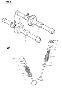 Cam Shaft - Valve