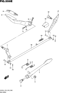 Rear Brake (Vl800tl5 E33)
