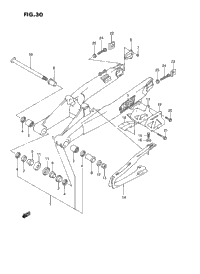 Rear Swinging Arm (Model N)
