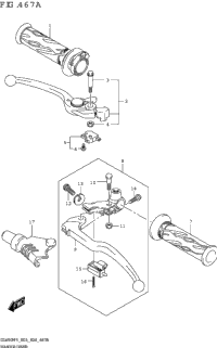 Handle Lever ((Dl650a))