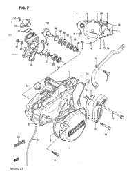 Crankcase Cover- Water Pump