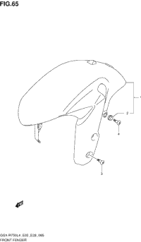 Front Fender (Gsx-R750l4 E33)