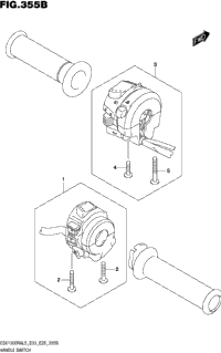 Handle Switch (Gsx1300ral5 E28)