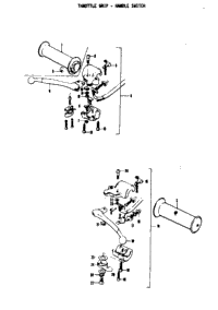 Throttle Grip - Handle Switch