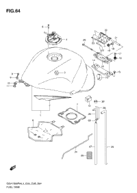 Fuel Tank (Gsx1300ral3 E28)