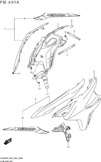 Side Cowling (Dl650a)