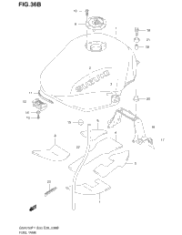 Fuel Tank (Model K2/K3)
