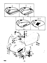 Fuel Tank - Seat