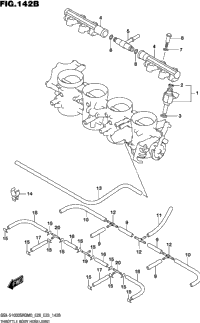 Throttle Body Hose/Joint (E33)
