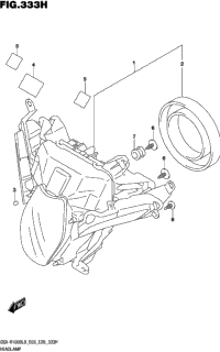 Headlamp (Gsx-R1000rzl8 E33)