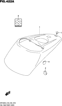 Fuel Tank Front Cover (Vzr1800l8 E28)