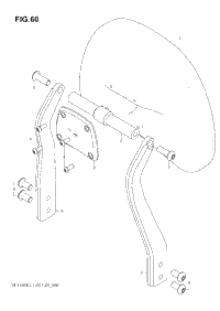Backrest, Mounts, Saddlebags C90t