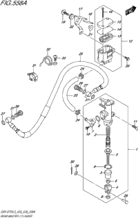 Rear Master Cylinder (Gsx-S750l5 E03)