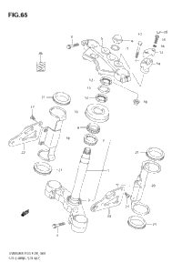 Steering Stem (Sv650k8/Ak8)