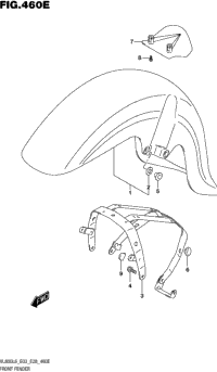 Front Fender (Vl800tl6 E28)