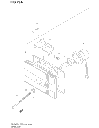 Headlamp (Model K2/K3/K4)