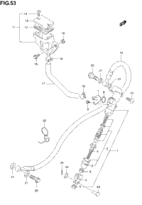 Rear Master Cylinder (Not For U.S. Market)