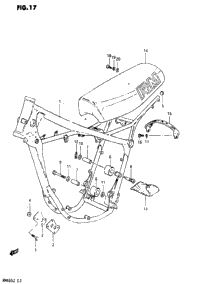Frame - Seat (Model X)