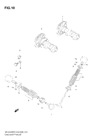 Camshaft - Valve