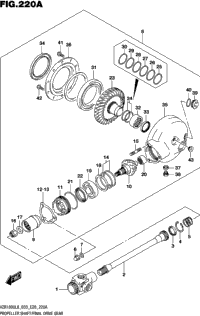 Propeller Shaft/Final Drive Gear