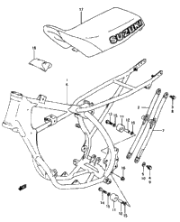 Frame - Seat (Model H/J/K/L)