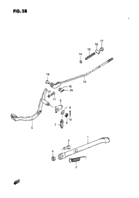 Stand - Rear Brake