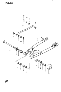 Rear Swinging Arm