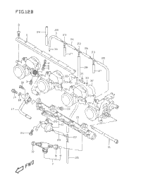Throttle Body Fittings (Model W/X)