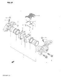 Rear Calipers (J/K/L/M/N)