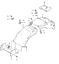 Rear Fender (Model P)