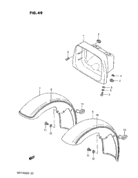 Headlamp Housing-Front Fender