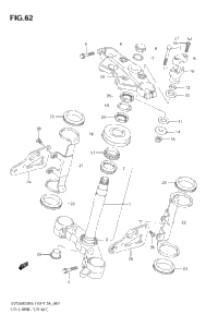 Steering Stem (Sv1000k6) Not For Us Market