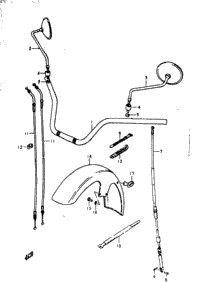 Handlebar - Front Fender