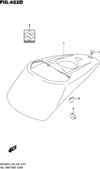 Fuel Tank Front Cover (Vzr1800bzl8 E33)