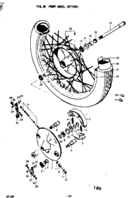 Front Wheel (Gt185k)