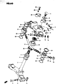 Steering Stem (Gs1100esd)