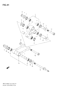 Rear Cushion Lever (Rm-Z450 K8/K9)