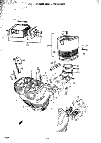 Cylinder Head - Air Cleaner
