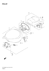 Seat (Vl1500k5/K6/K7/K8/K9)