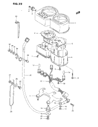 Speedometer-Tachometer (N/P)