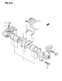 Rear Caliper (Model P/R/S/T)
