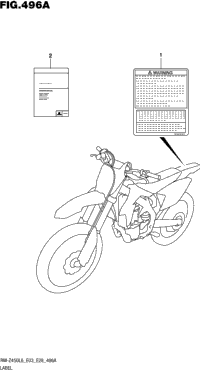 Label (Rm-Z450l6 E03)