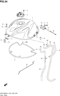 Fuel Tank (Gsx-R600l4 E03)