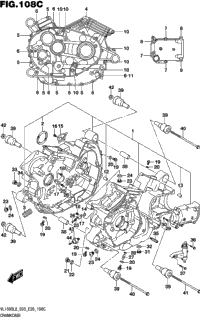 Crankcase (Vl1500bl8 E33)