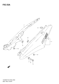 Seat Tail Cover (Model K5)