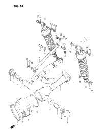 Rear Swinging Arm (Model D)