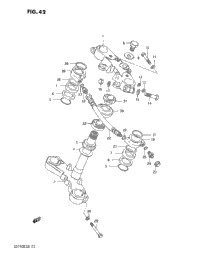 Steering Stem (Gs750esd)