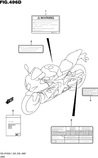 Label (Gsx-R1000al7 E03)